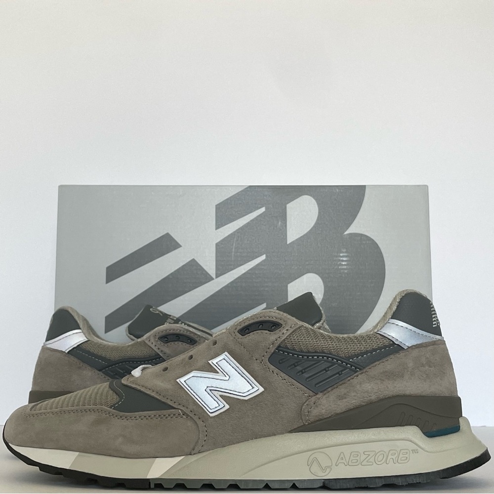 New Balance 998 Core Made in USA “Grey/Silver” | U998GR